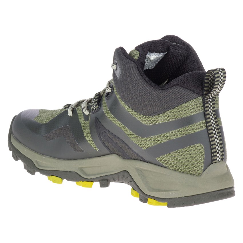 Chaussures Randonnée Merrell MQM Flex 2 Mid GORE-TEX Vert Olive Femme | M.U.SWLN